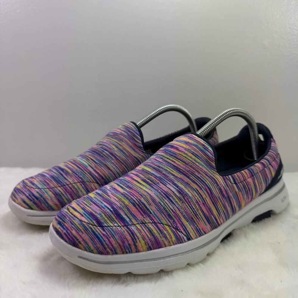 Skechers GoWalk 5 Multicolor Casual Sneakers Women’s Size 11 - Picture 2 of 10